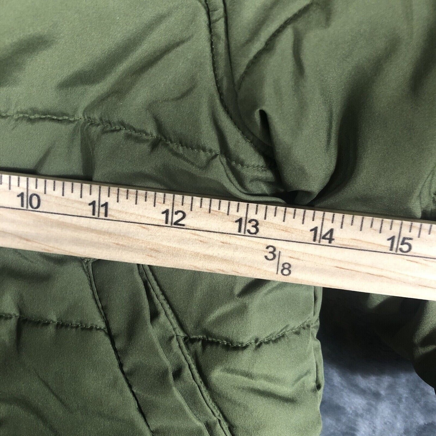 Toddler Green Duffle Coat With Toggle Closures & Hood