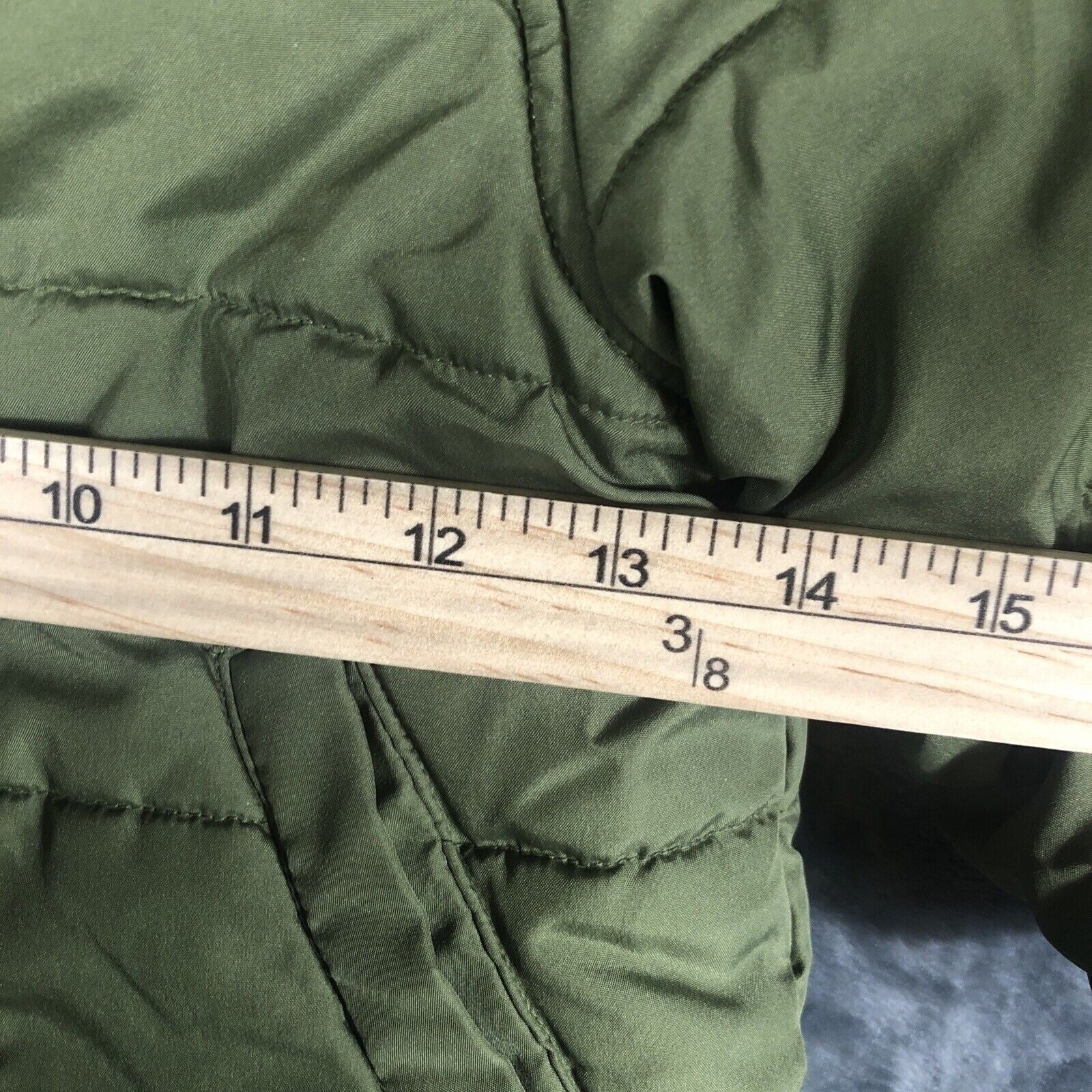 Toddler Green Duffle Coat With Toggle Closures & Hood