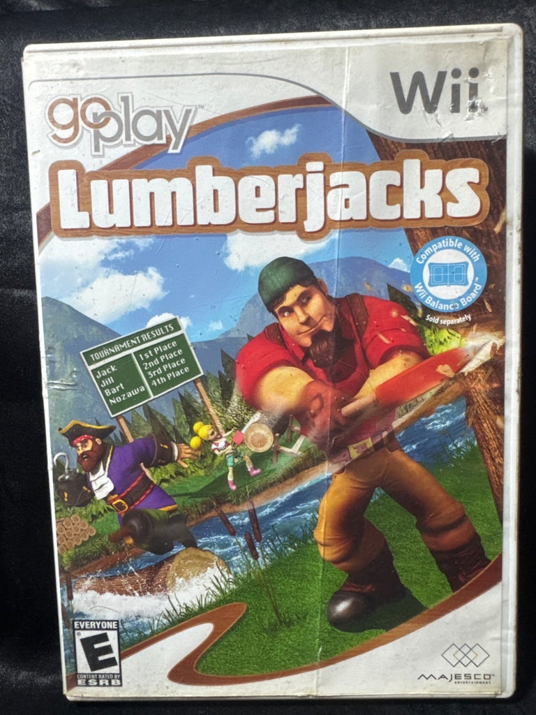 Go Play Lumberjacks Nintendo Wii Game Complete With Manual
