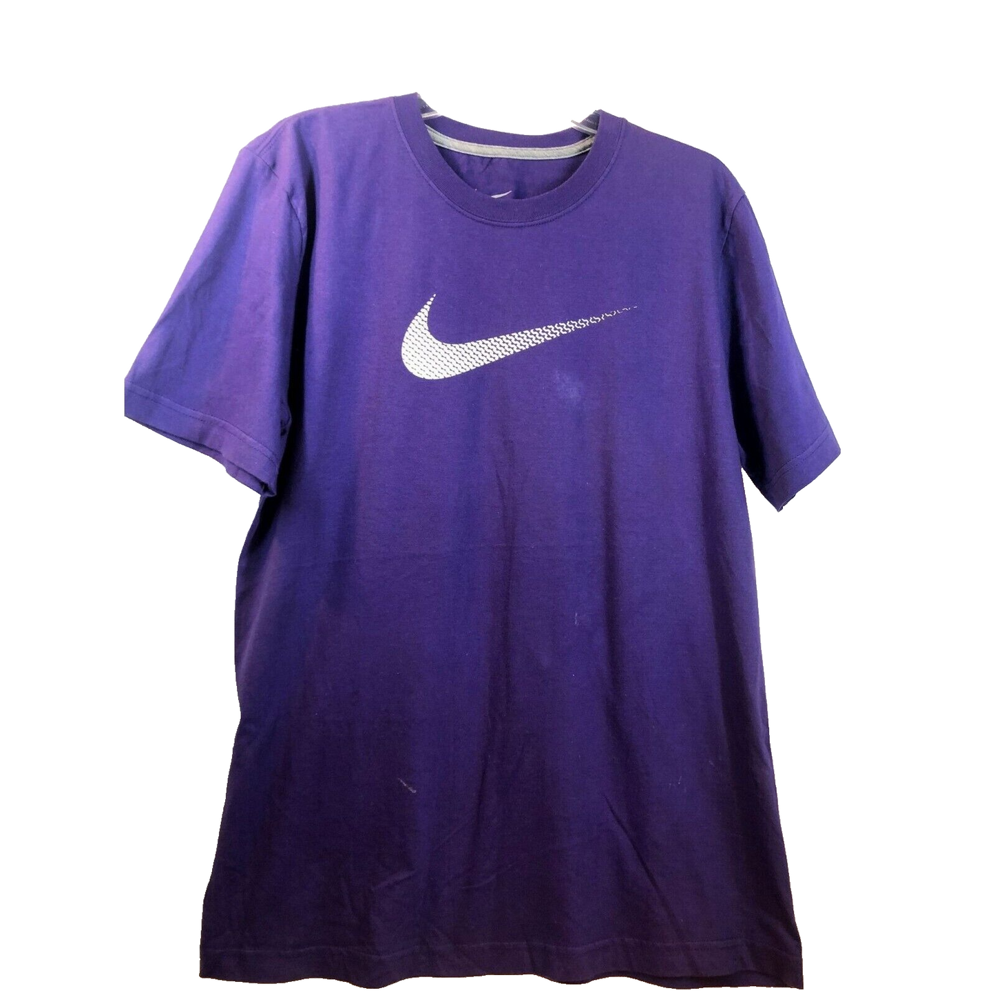 Nike Men's T Shirt Logo Swoosh Printed Athletic Active Short Sleeve Shirt Adult
