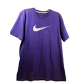 Nike Men's T Shirt Logo Swoosh Printed Athletic Active Short Sleeve Shirt Adult