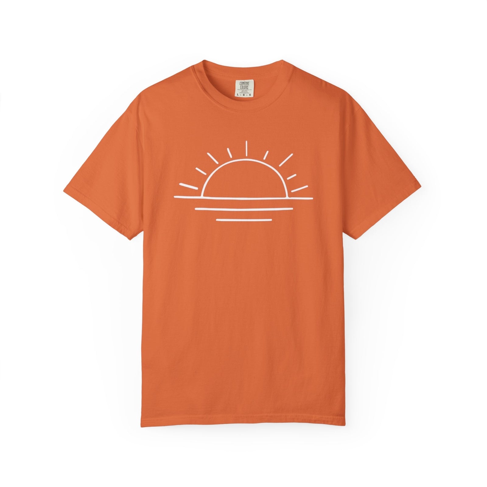 Comfort Colors Womans Sun T-shirt Summer Shirt Beach Top Summer Positive Vibes