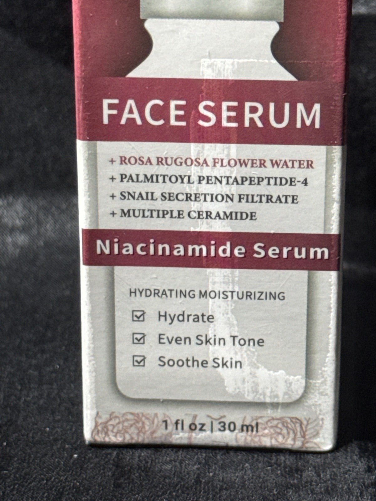 Lakibole Niacinamide Face Serum 30ml Hydrating & Moisturizing With Ceramides