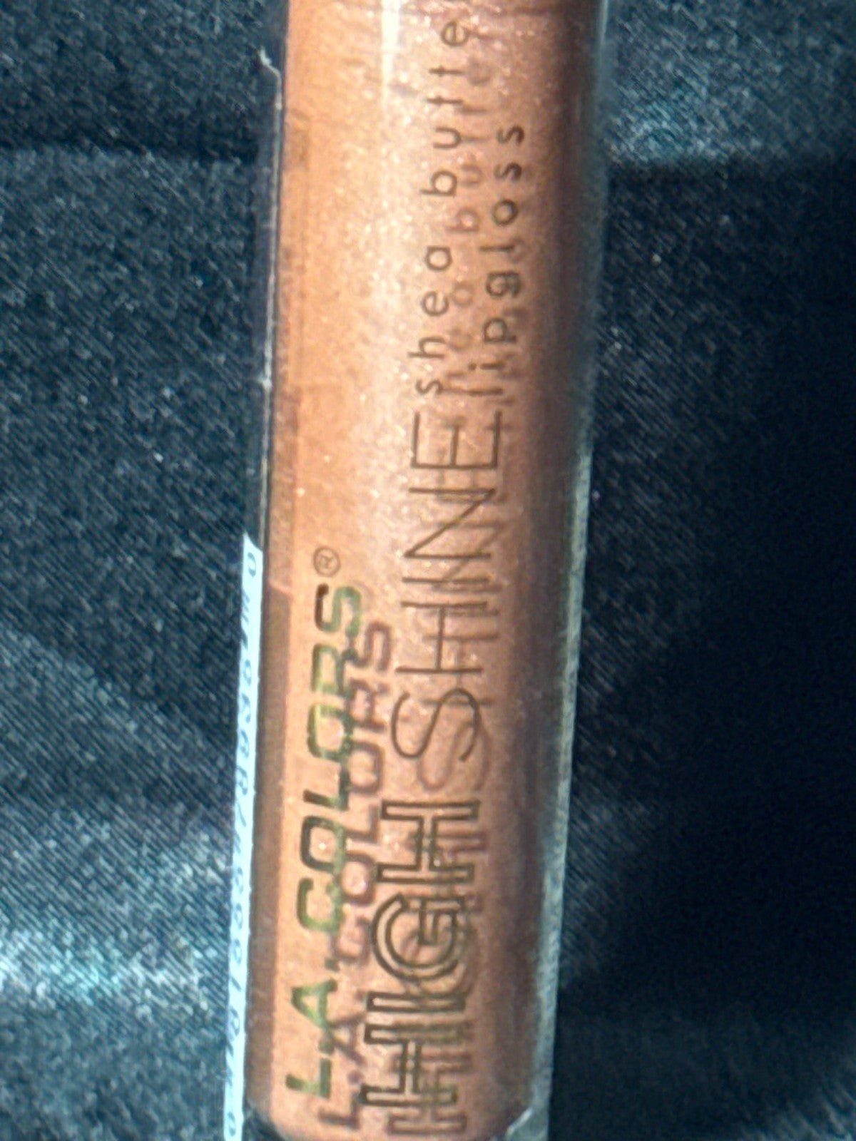 L.A. Colors High Shine Shea Butter Lip Gloss Bronze Shimmer 0.12 Oz