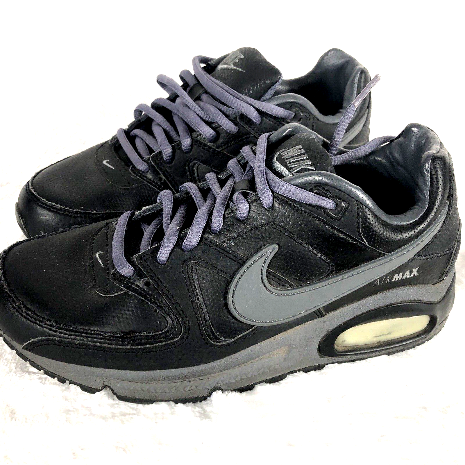Nike Air Max Boy’s Shoes Excee Black Dark Grey Sneakers Size 6 Youth