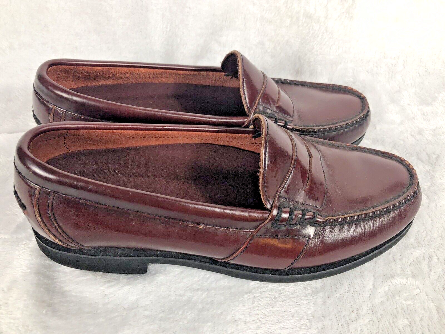 Rockport Shoes Men’s Brown Leather Dress Shoes Adult Size 8.5