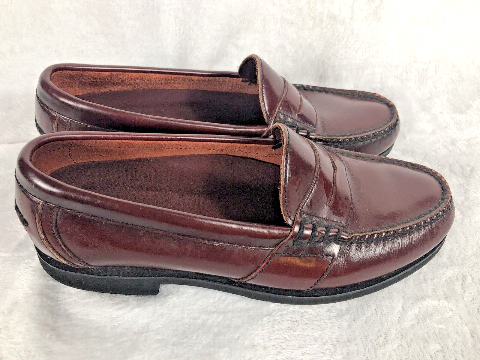 Rockport Shoes Men’s Brown Leather Dress Shoes Adult Size 8.5