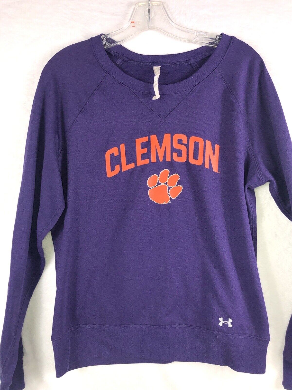 Clemson’s Cold Gear Sweatshirt Woman’s Sweater Large Shirt