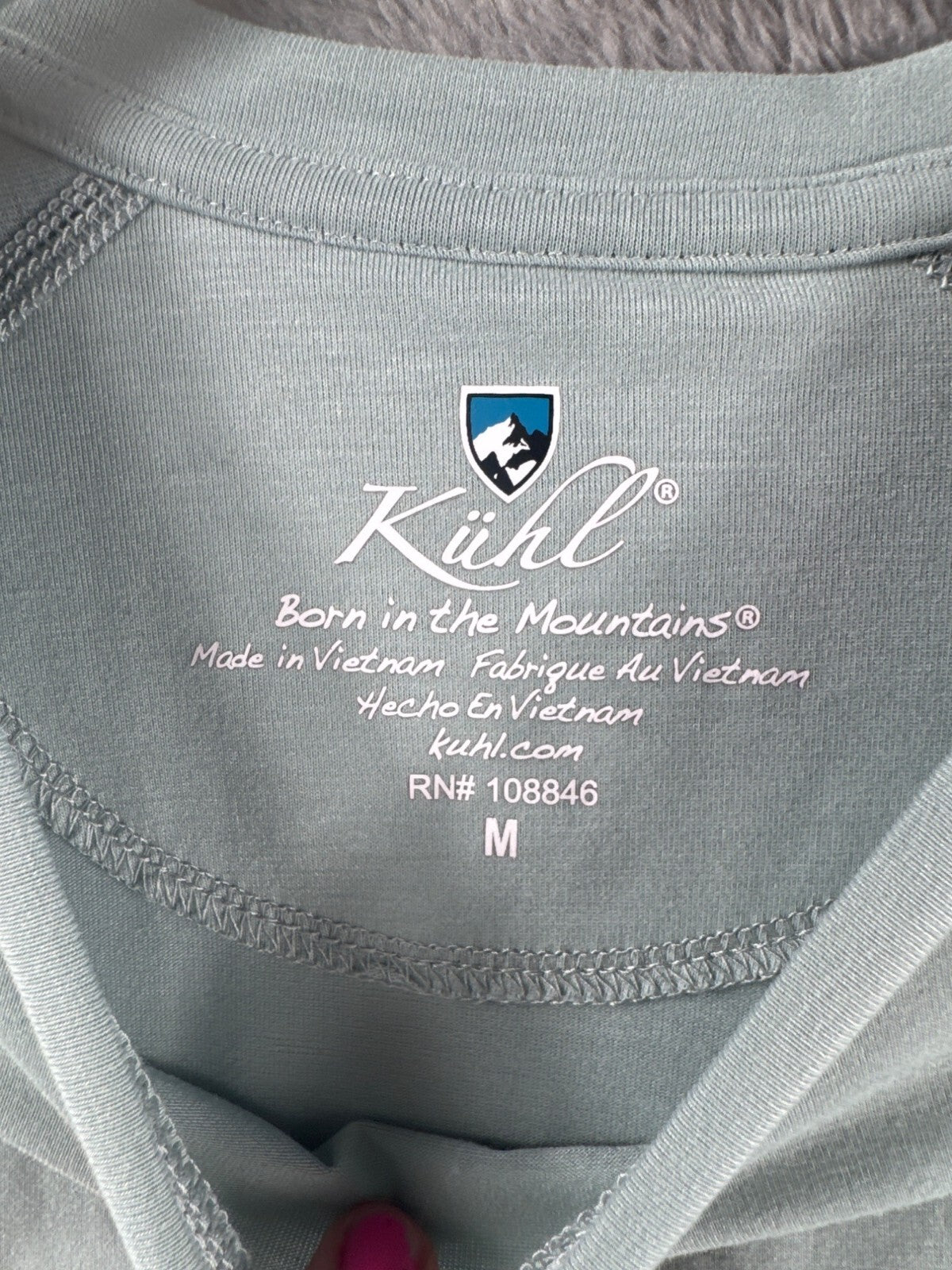 Kuhl Mens Long Sleeve Lightweight Performance Shirt M