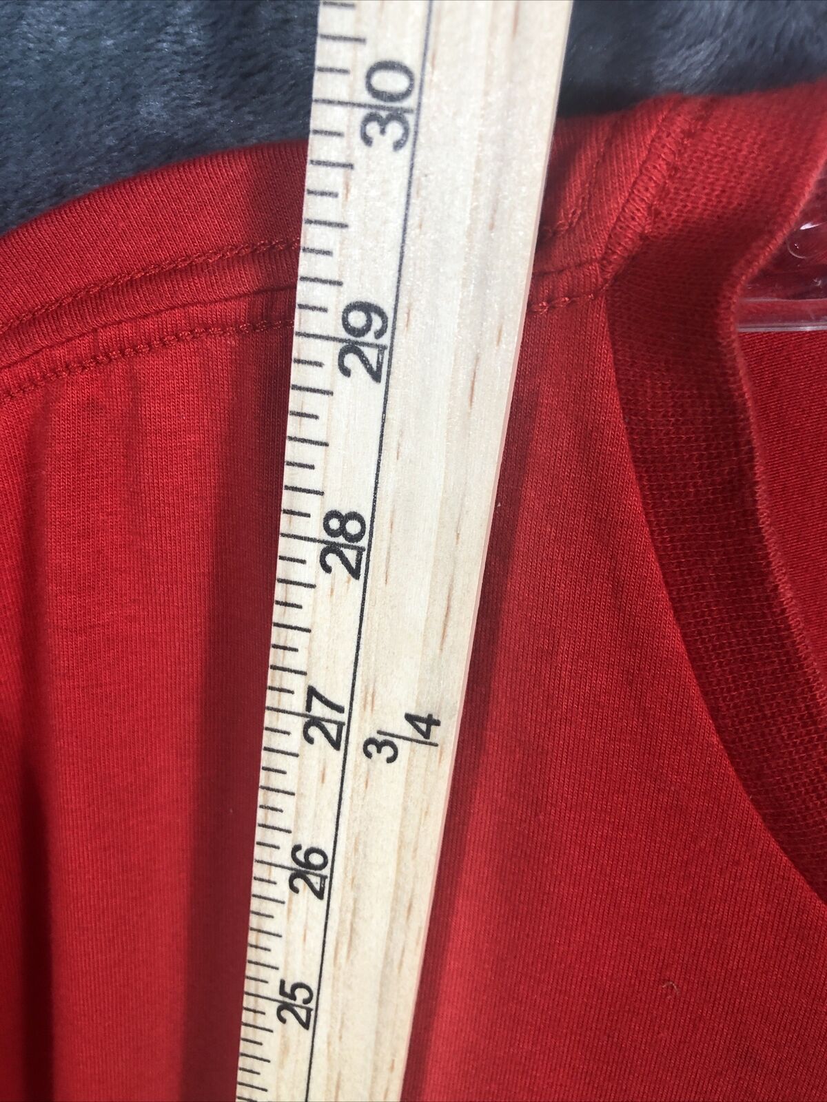 American Eagle Men’s T-Shirt Adult Size Large Red Shirt Short Sleeves