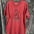 Woman's T Shirt Red Alabama Unisex Top Crimson Tide Mens Shirt Size XX Large