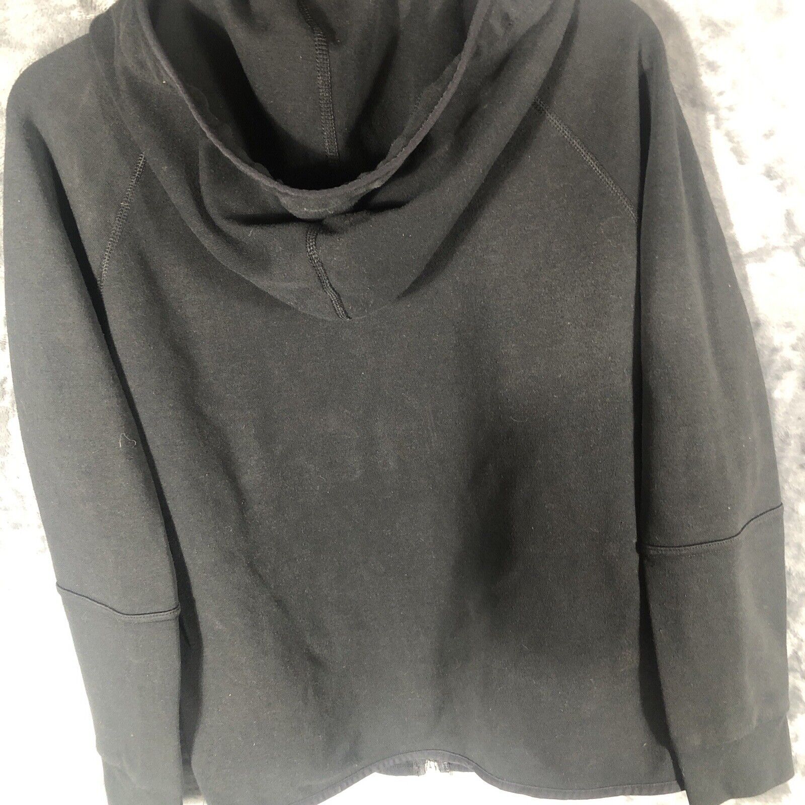 American Eagle Sweater Woman's Black Zip Up Hoodie Sweatshirt Super Soft