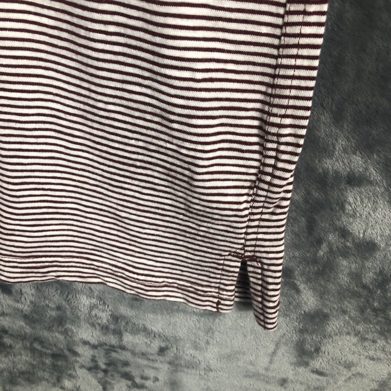 Great Northwest Clothing Company Short Sleeve Button Up Shirt Stripes Mens Small