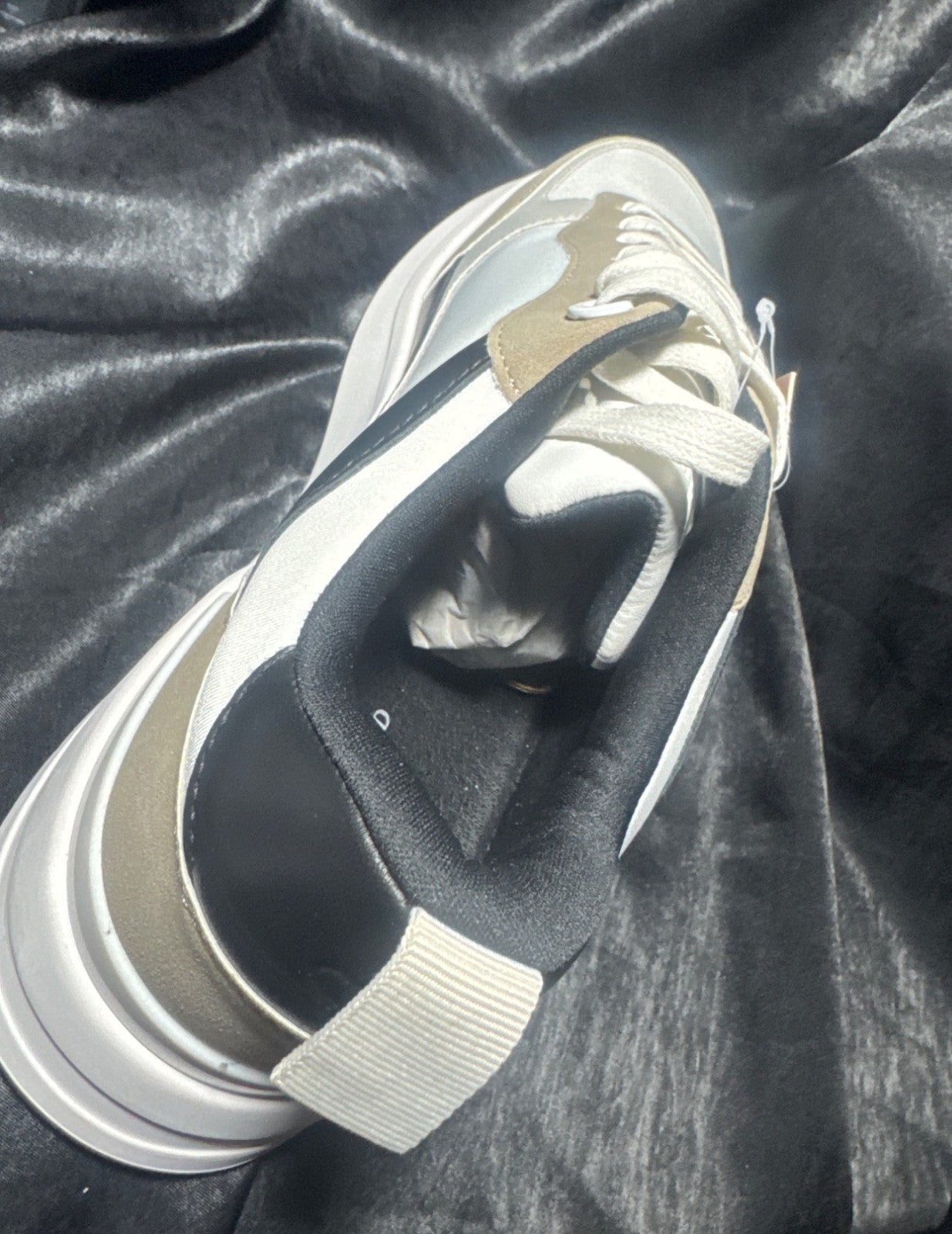 Mens Vegan Leather Sneakers By Project Cloud With Memory Foam Anti-Slip Sole