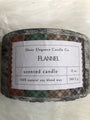 Sheer Elegance Candle Co. Flannel Scented Candle 12oz 100% Natural Soy Blend Wax
