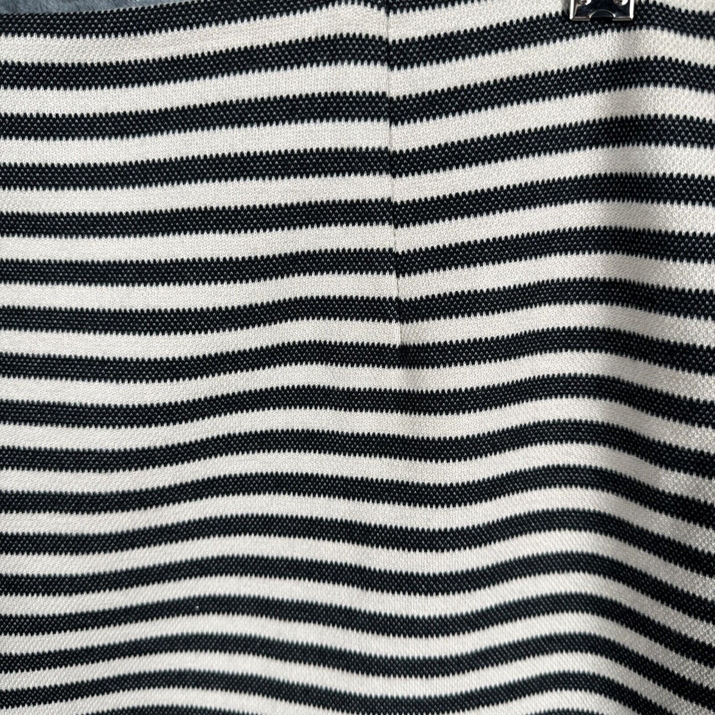 Talberts Skirt Woman’s Stripped Black & white Size 14 W Black & White Striped Pe