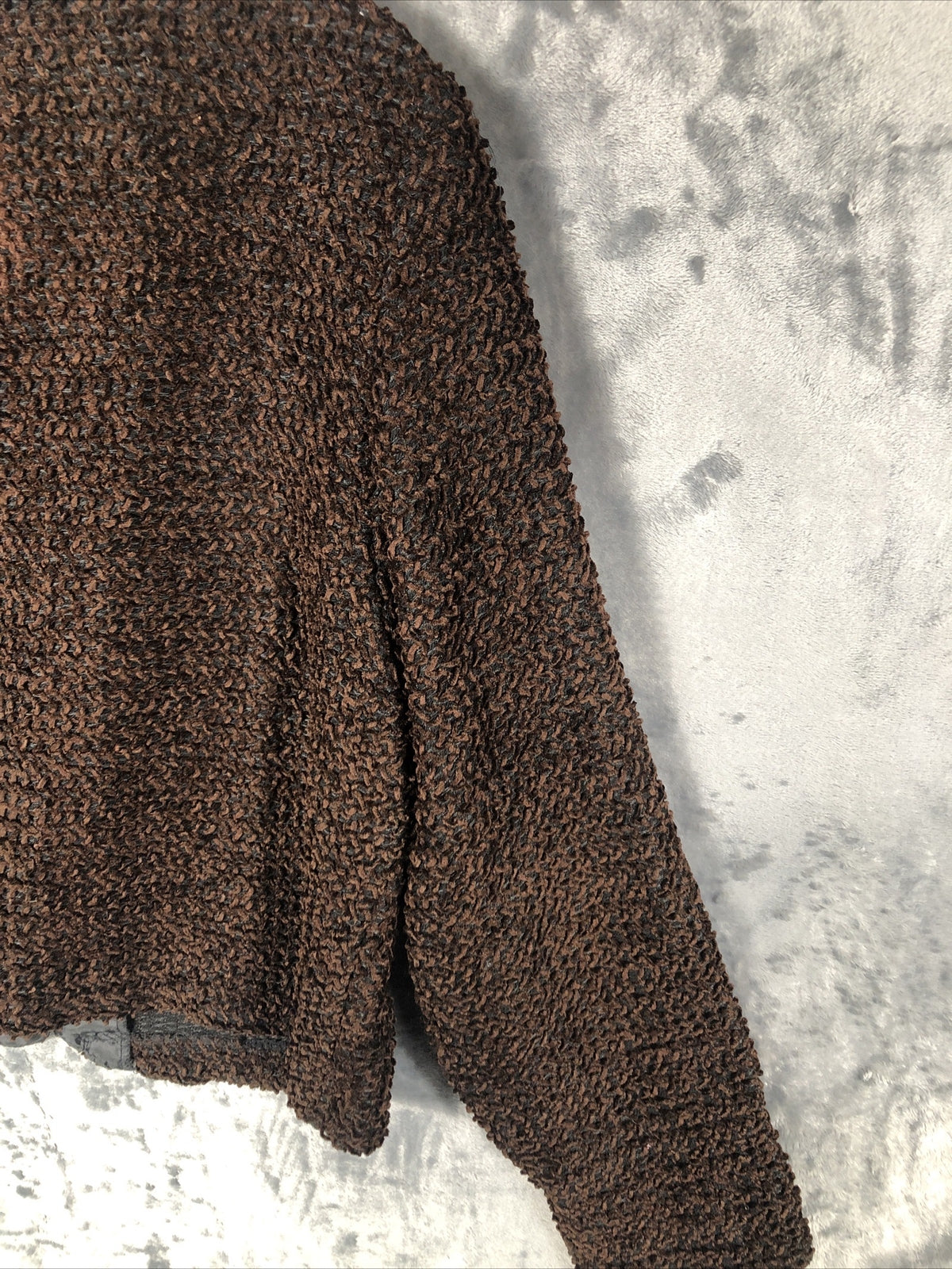 First Options Women’s Jacket Brown Button Up Adult Size Medium