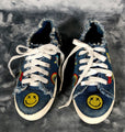 Union Bay Tennis Shoes Smiley Face Casual Youth  Size 3