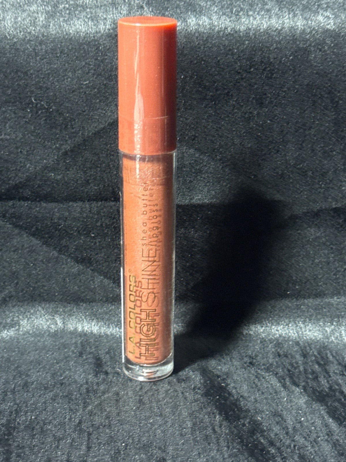 L.A. Colors High Shine Shea Butter Lip Gloss Bronze Shimmer 0.12 Oz
