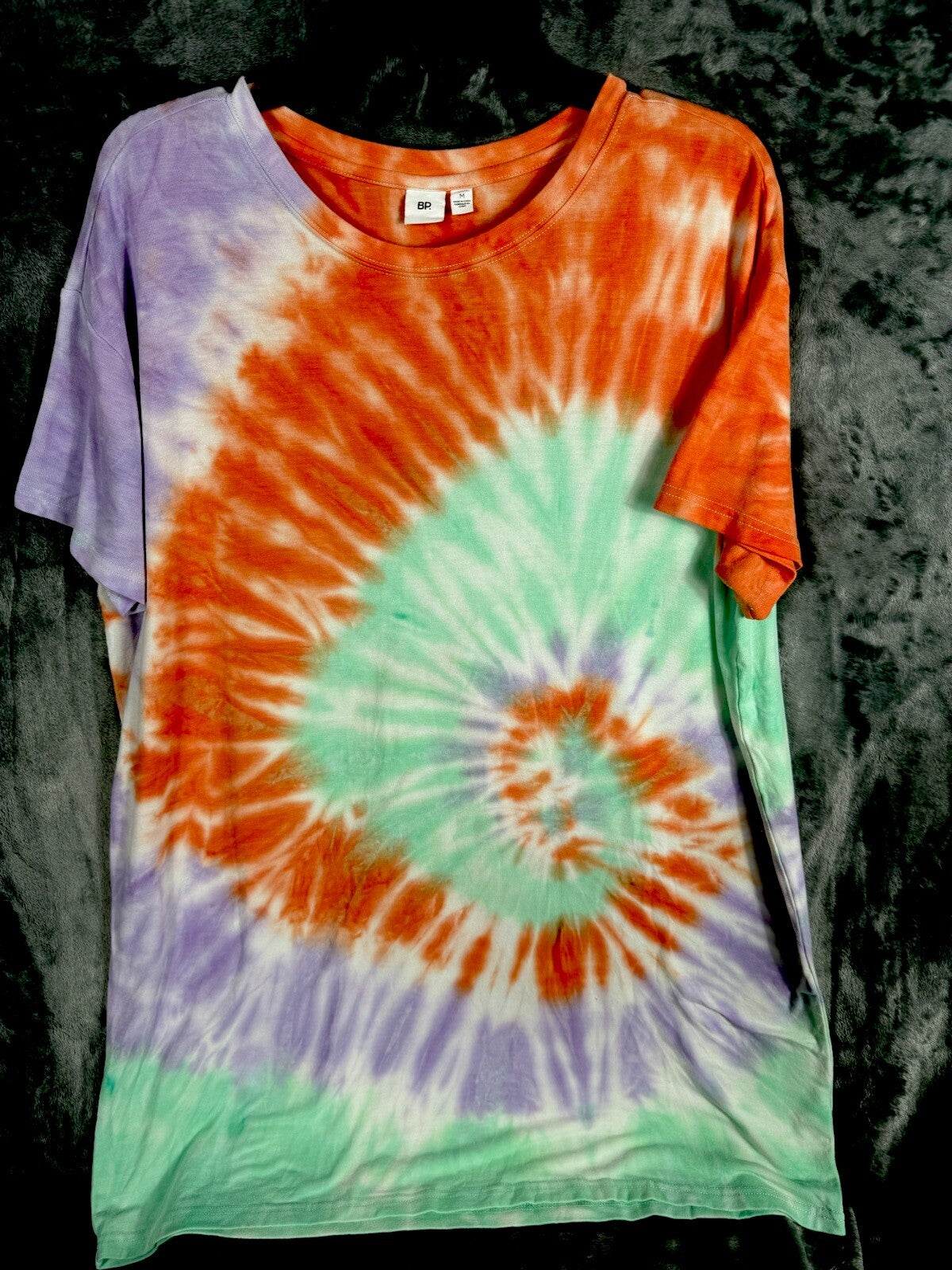 BR Shirt Hippie Tie Dye Men's T Shirt Soft Size Adult Medium Unisex Top