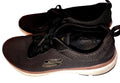 Skechers Womens Size 8.5 Black Air Cooled Memory Foam Athletic Shoes
