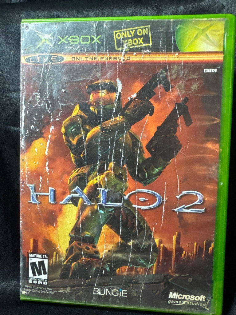 Halo 2 Xbox Game Complete With Case & Disc Bungie M-Rated Pre-Owned Video Game S
