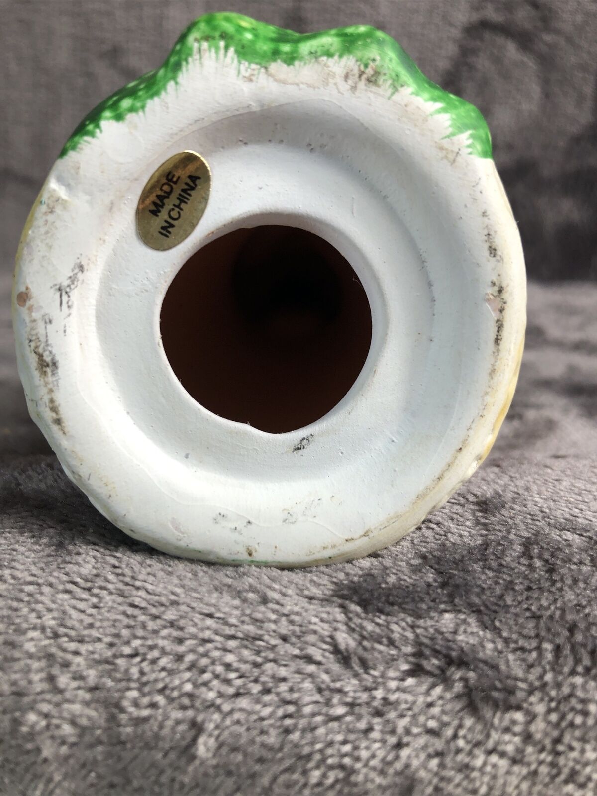 Angel With Tree Ceramic Christmas