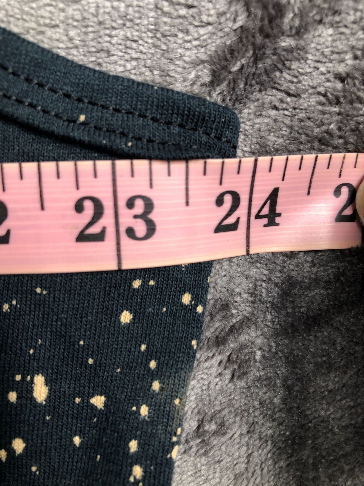 Anvil Tank Top Bleach Wash Black Mens Size 2X