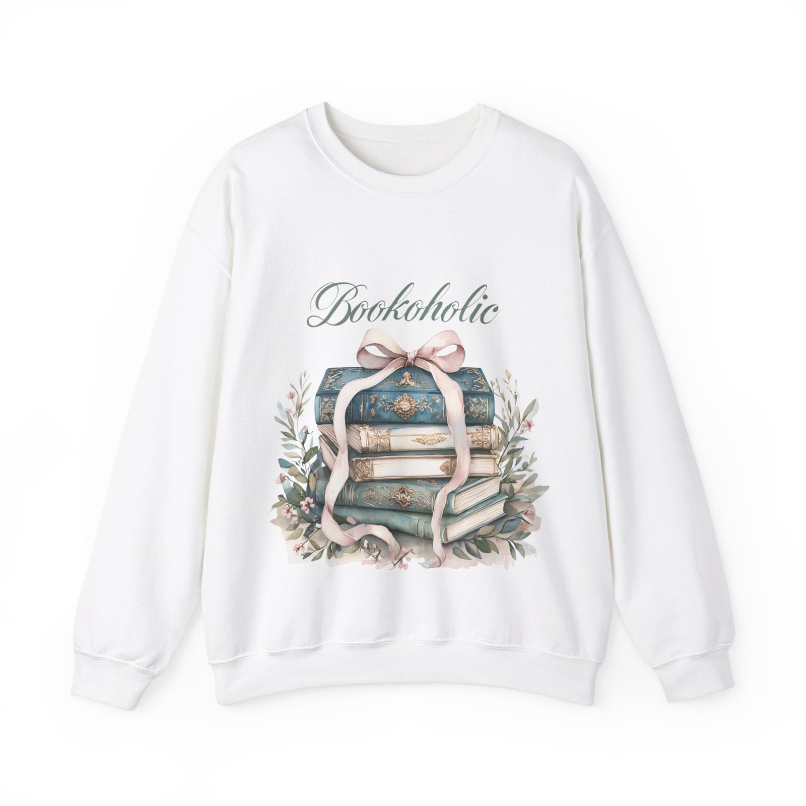 Vintage Bookoholics Womens Sweatshirt Long Sleeve 