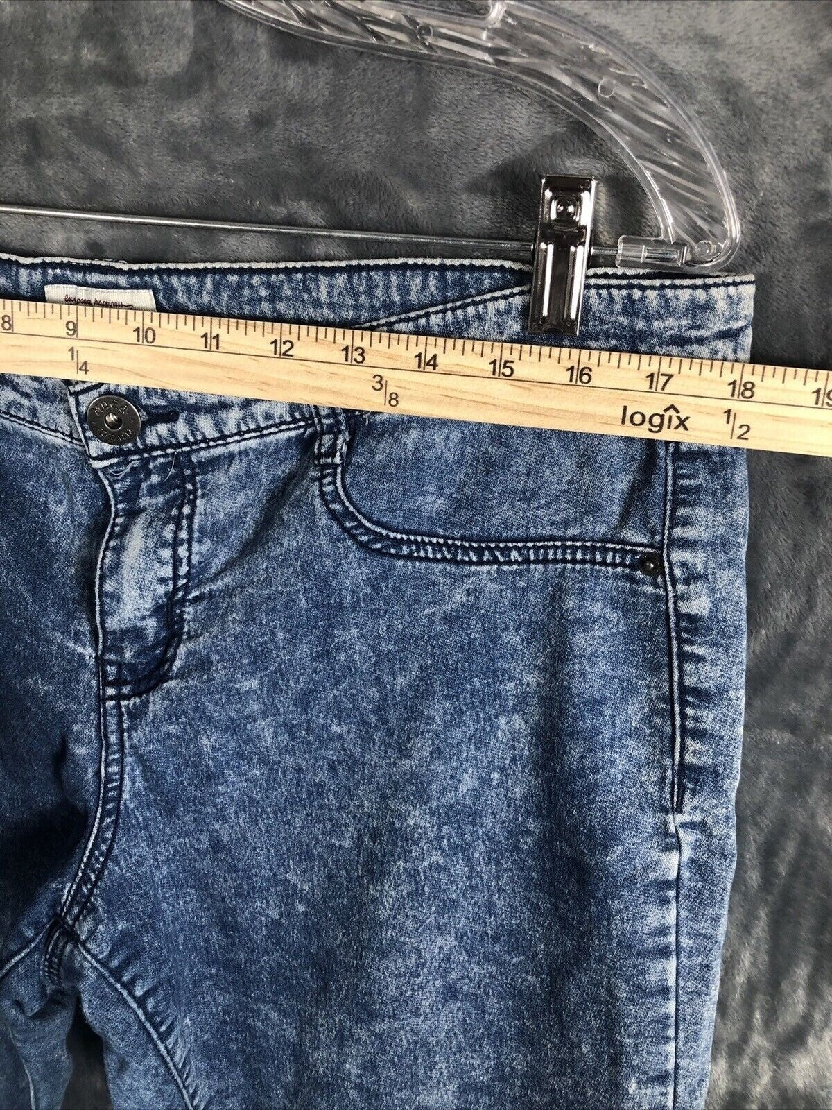 Vintage Mudd Womans Jeans Acid Wash Denim Pants Size 14