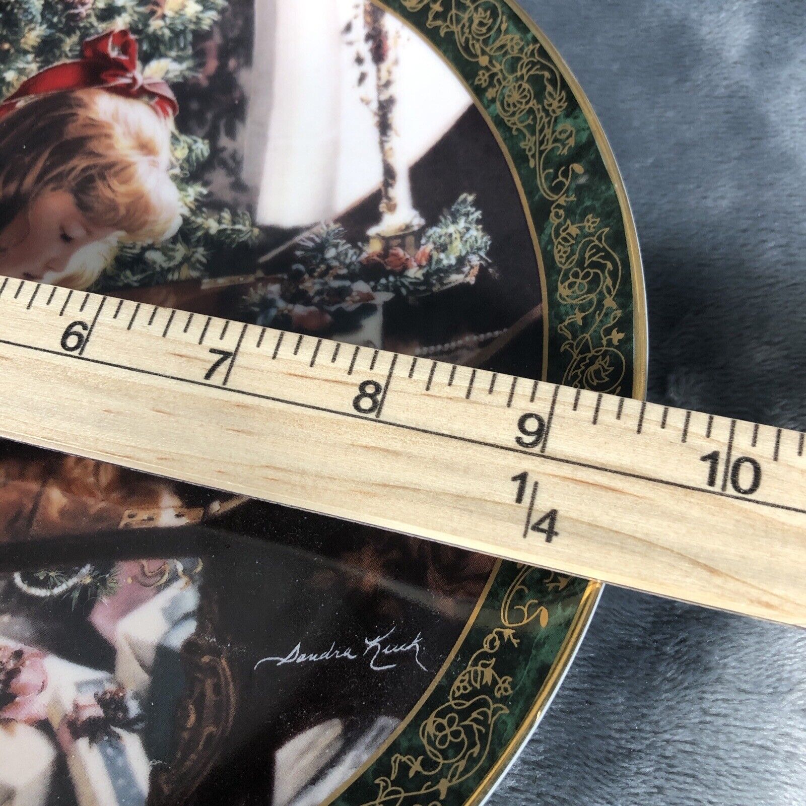 "Dear Santa" by Sandra Kuck Plate the First Issue in the Victorian Xmas # 2772C
