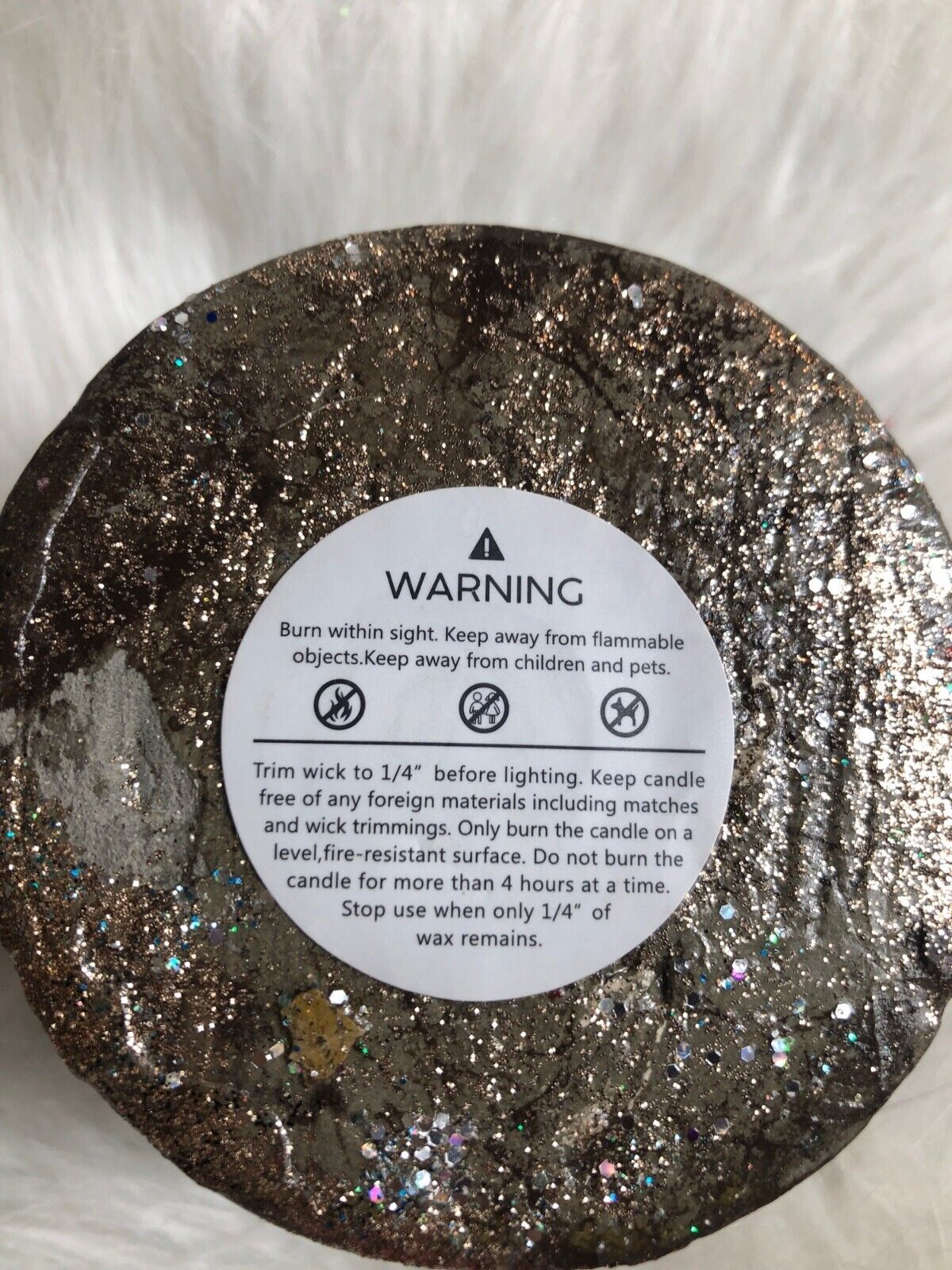 Iced Vanilla Woods Candle All Natural Vegan Biodegradable Hand Poured Coconut So