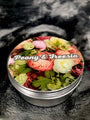 Candle Coconut And Soy Blend 4 Ounce Tin Peony In Freesia Hand Poured 