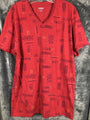 Carbon Mens T Shirt Red Size Adult X-Large Shirt