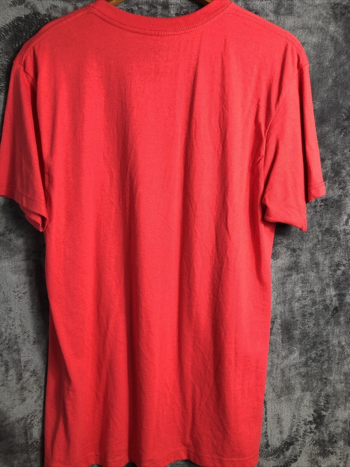 Mens Fly Shirt Society Gold Graphic Red Size L