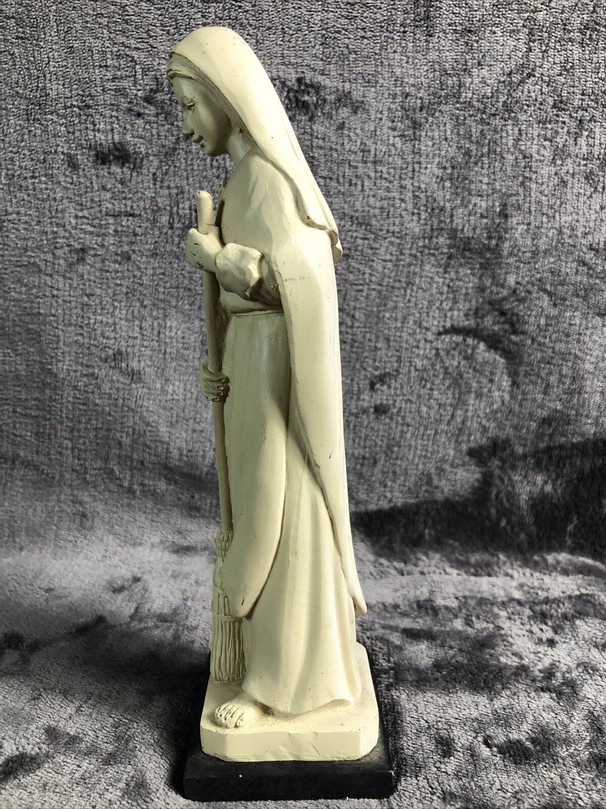 Madonna Of The Kitchen Statue Ivory Colored
