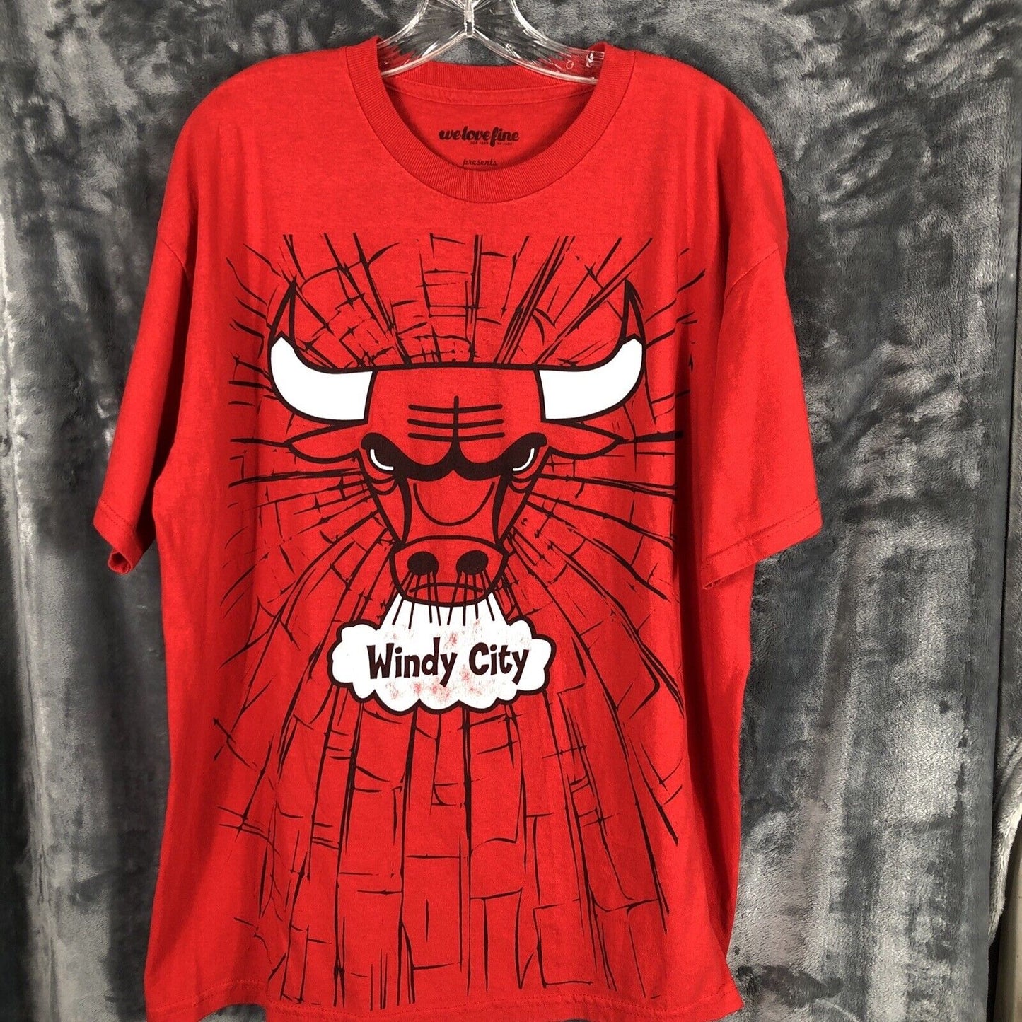 NBA Bulls Mens Shirt We Love Fine T Shirt  Size XL