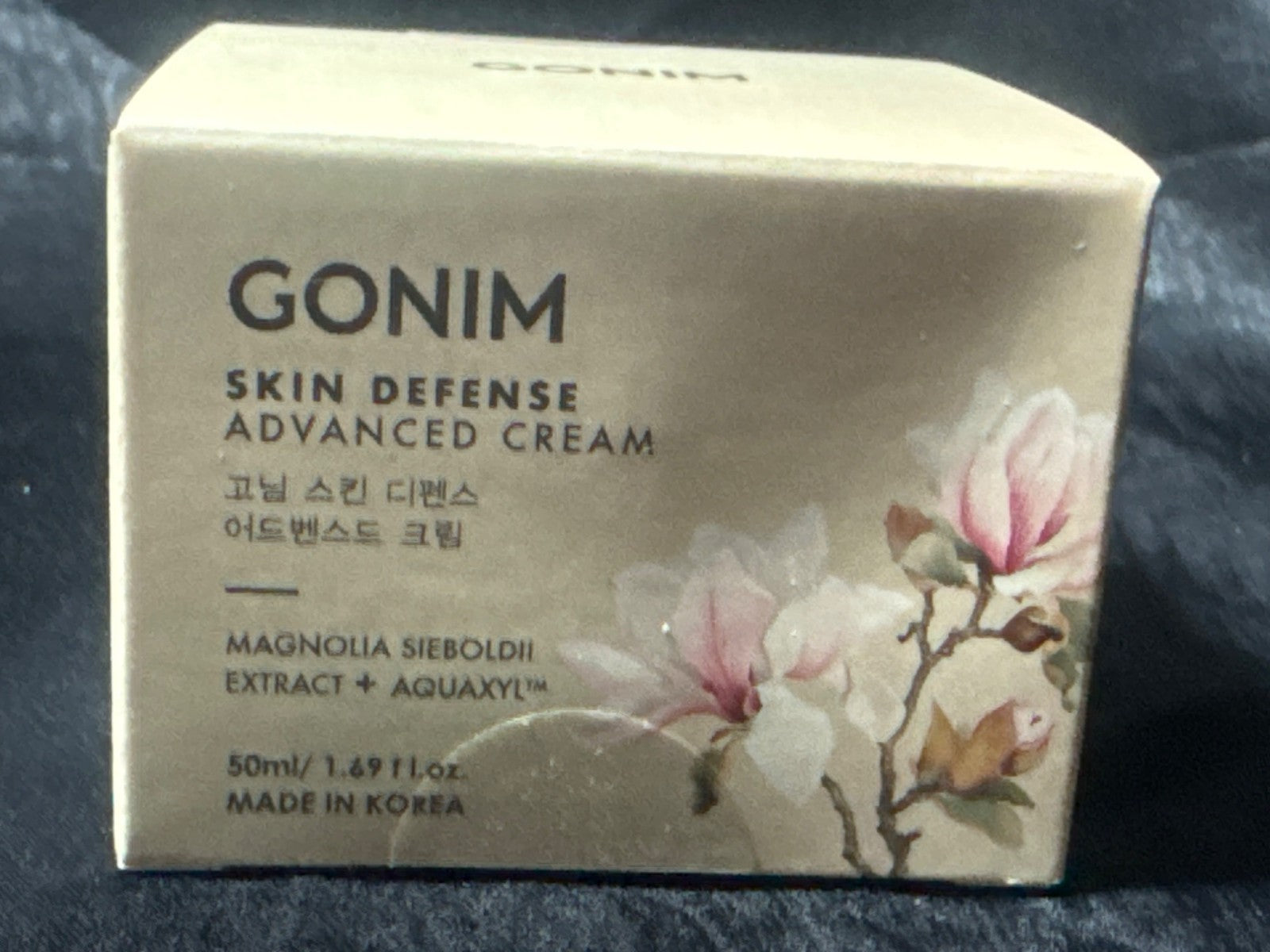 Gonim Skin Defense Advanced Cream 50ml Magnolia Sieboldii Extract + Aquaxyl Hydr