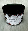 Scented Candle Macintosh Apple Coconut Soy Wax 8oz Black Container  Home Fall