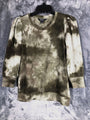 Simply Vera Wang Womans Shirt Boho Chic Tie-Dye Blouse S Fall Top
