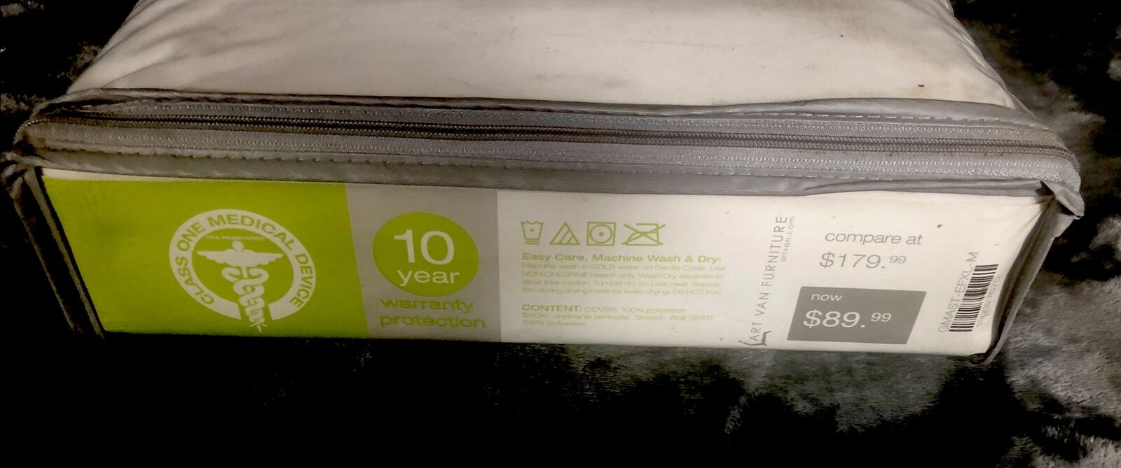 Mattress Cover Full XL Encasement Waterproof Cover/Barrier For Allergens/Pets