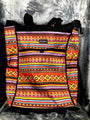 Dadamo Rolling Travel Bag With Aztec Print & Retractable Handle