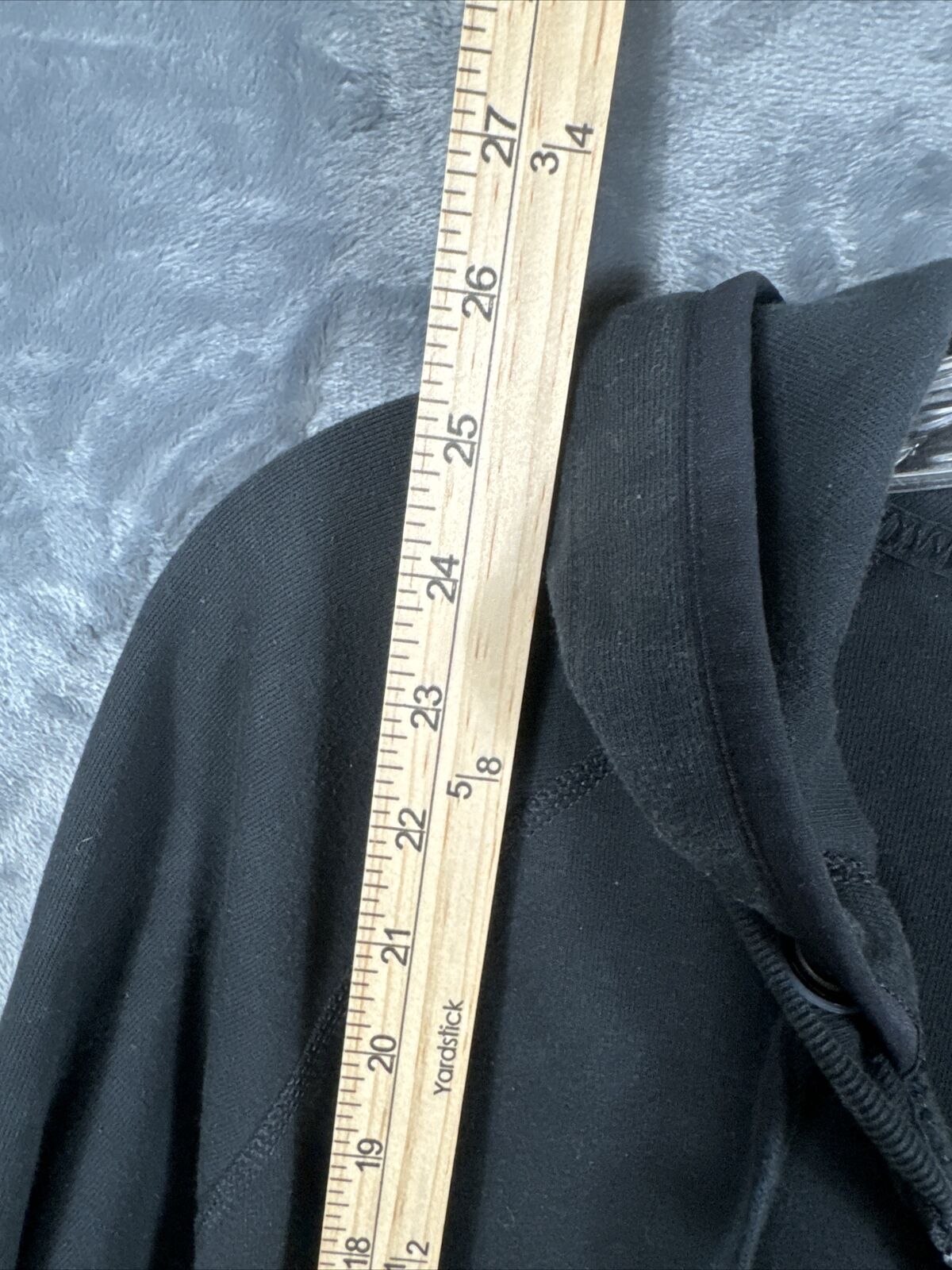 American Eagle Sweater Woman's Black Zip Up Hoodie Sweatshirt Super Soft