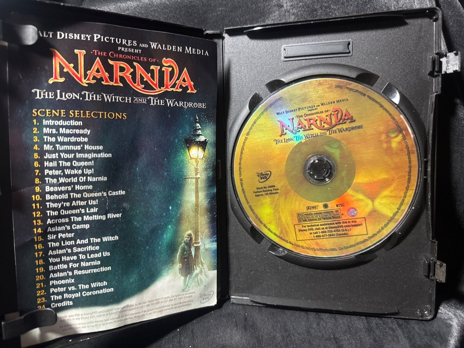 The Chronicles Of Narnia: The Lion The Witch & The Wardrobe Full Screen DVD