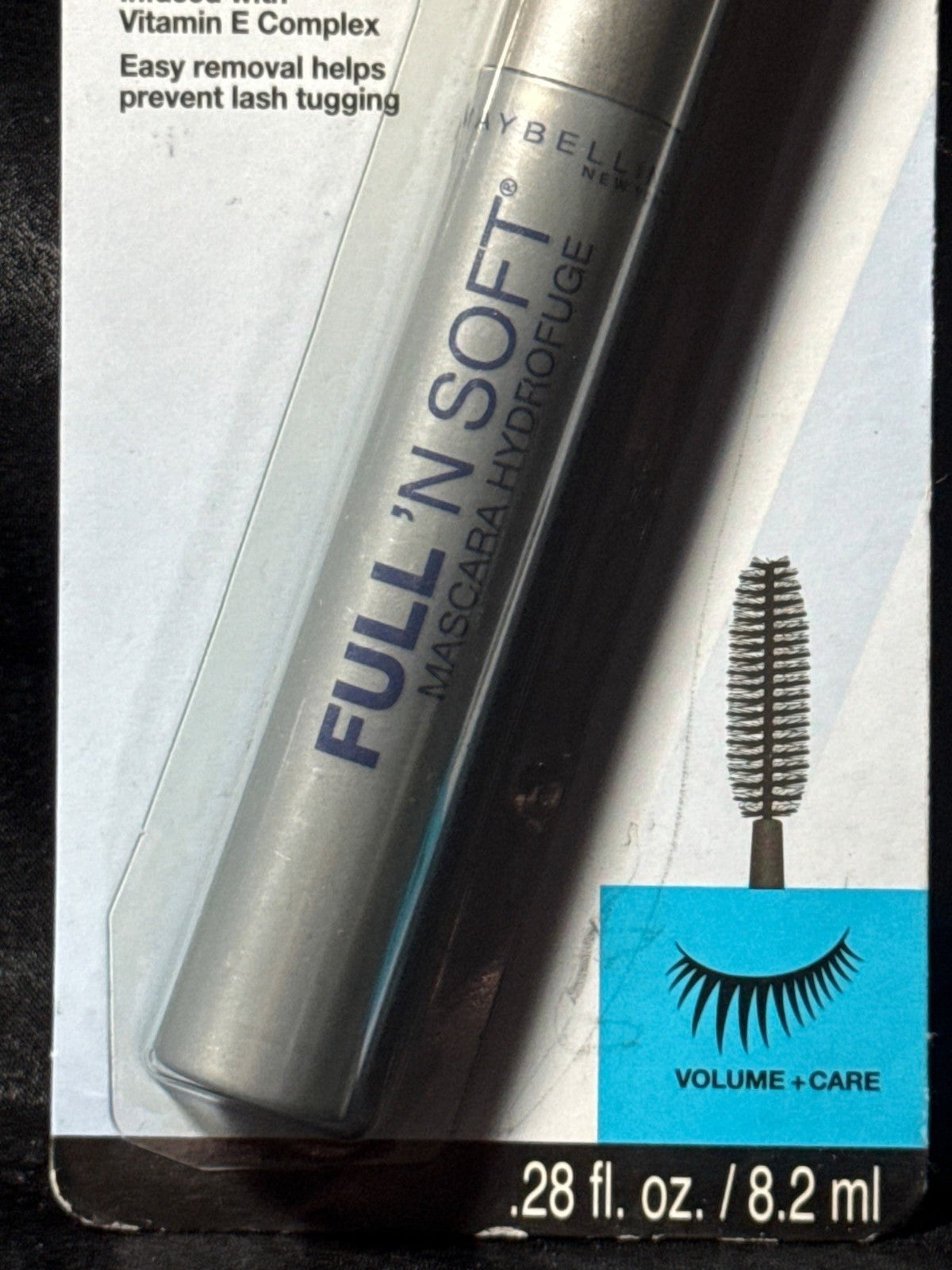 Maybelline Full N Soft Waterproof Mascara 311 Very Black 8.2ml Infused With Vita