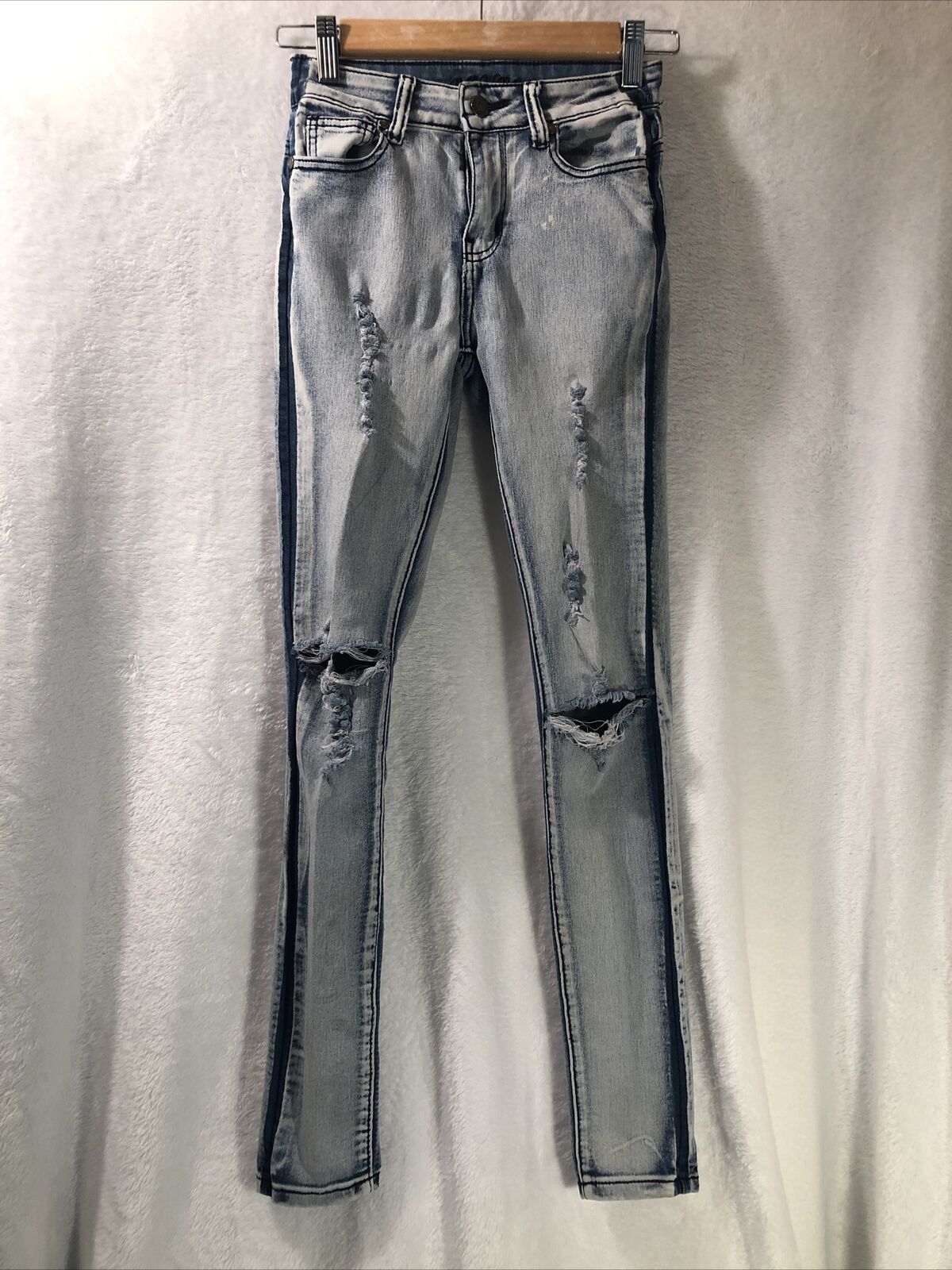 Bamboo Jeans Distressed  Girls 1/2
