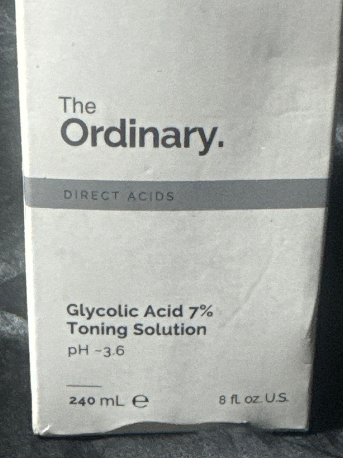 The Ordinary Glycolic Acid 7% Toning Solution 240mL For Radiant Skin Care