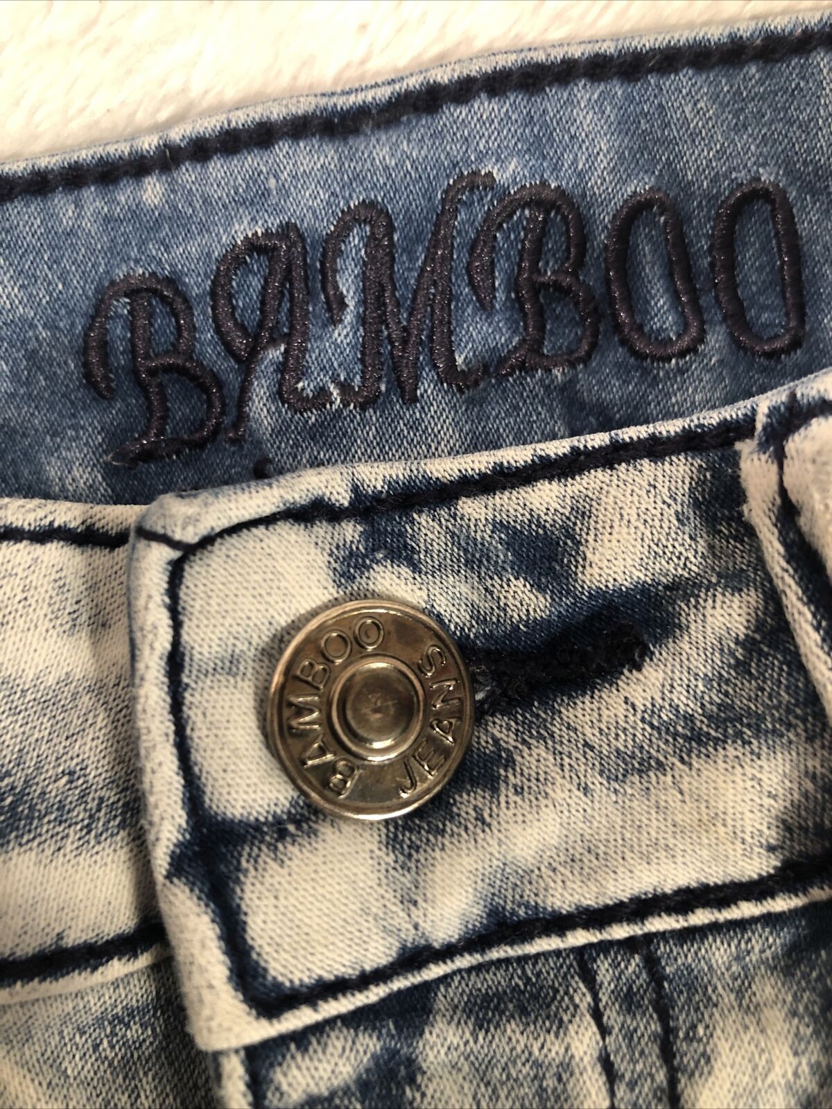 Bamboo Jeans Distressed  Girls 1/2