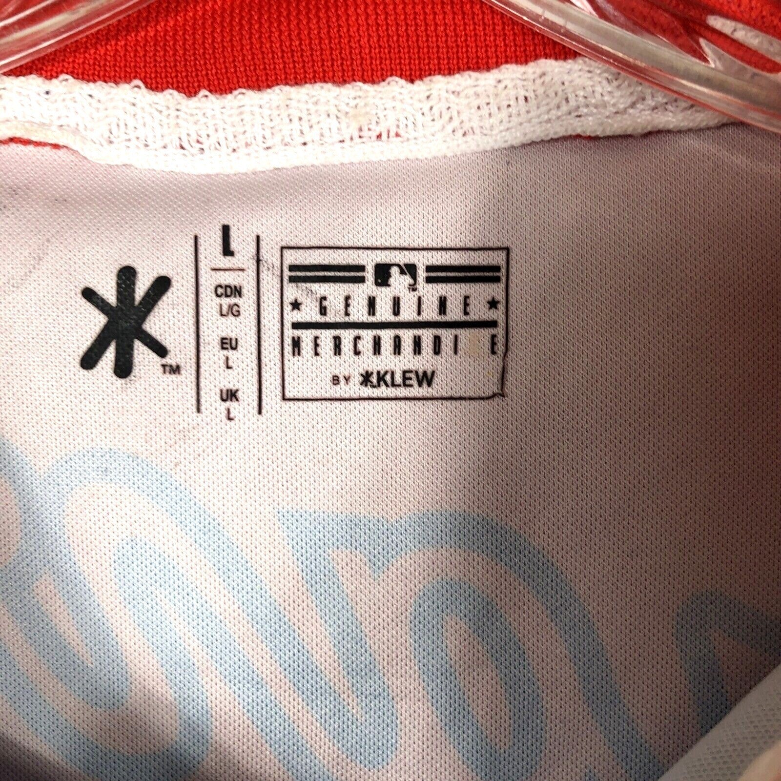 Atlanta Braves Mens Shirt Genuine Merchandise Size Large