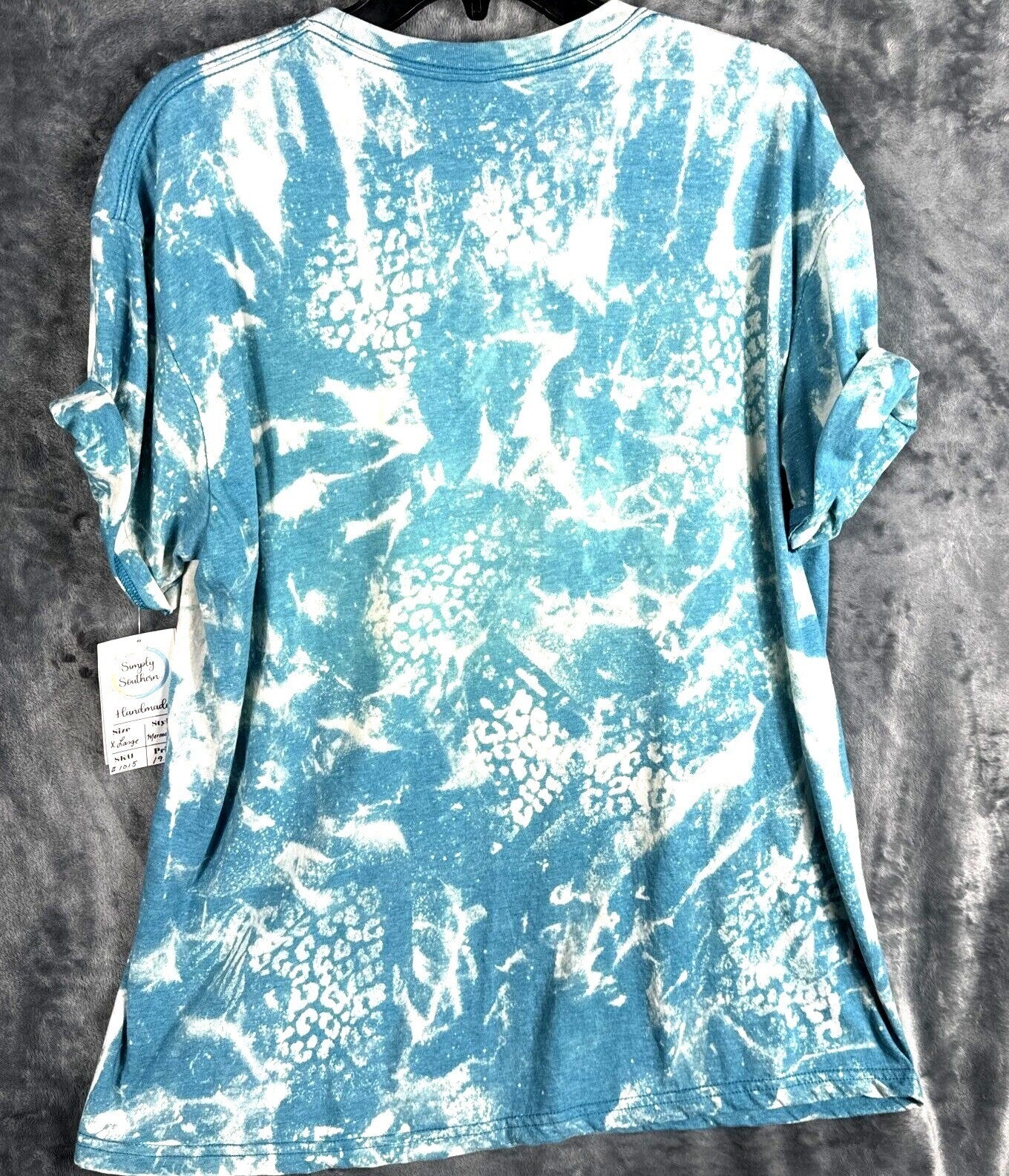 Women’s T Shirt “I Didn’t Choose The Salt Life The Salt Life Chose Me” Blue XL